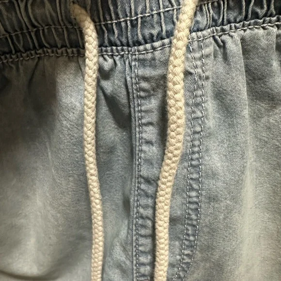 Celebrity Pink High Waist Blue Shorts - Picture 3 of 4